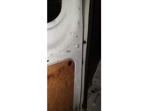Photo of Ford Transit Rear Door Check Strap Release Button