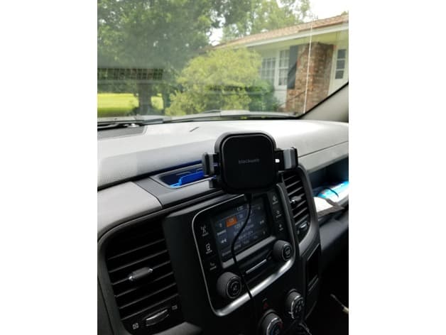 Photo of Ram 1500 cell phone Ball Mount