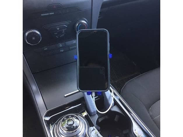 Photo of Car Cell Phone Holder (2019 Ford Edge)