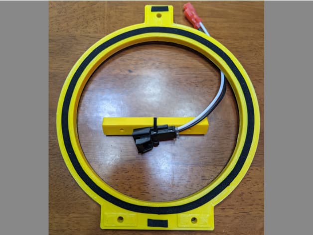 GMC Canyon Chevrolet Colorado JBL GTO629 rear speaker mount bracket - OpenSCAD - image 3 of 6