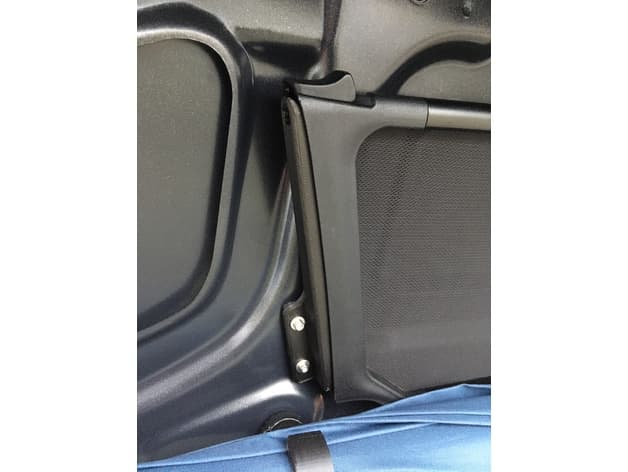 Wind blocker mount for BMW Z4 E85 - image 5 of 6
