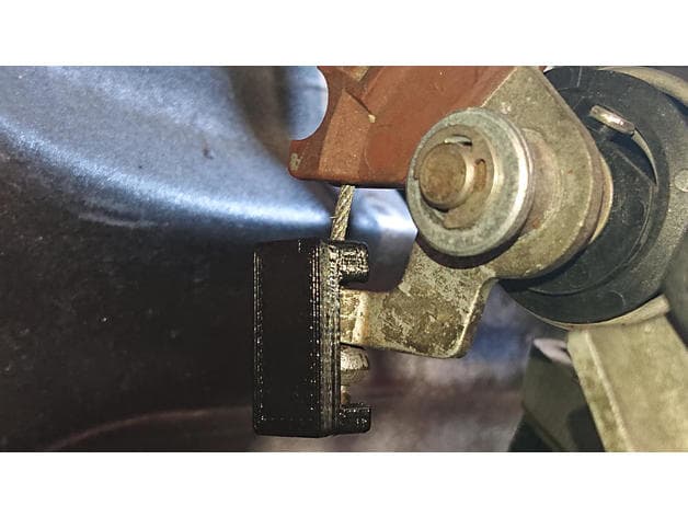 Golf Mk2 Throttle Cable Clip Gaszug Clip - image