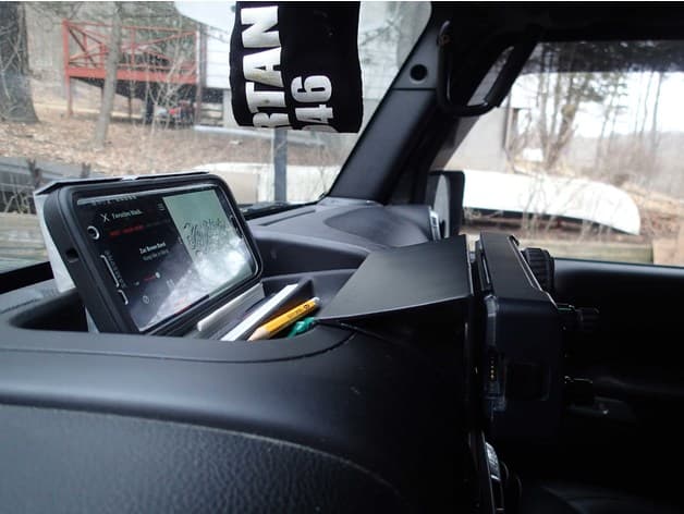 Dash Phone Holder (2015 Jeep Wrangler) - image