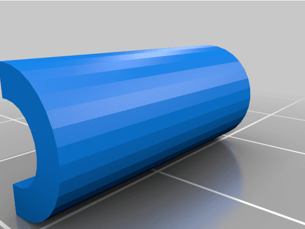 Isuzu Sun Visor Tube Halfshells - image 3 of 3