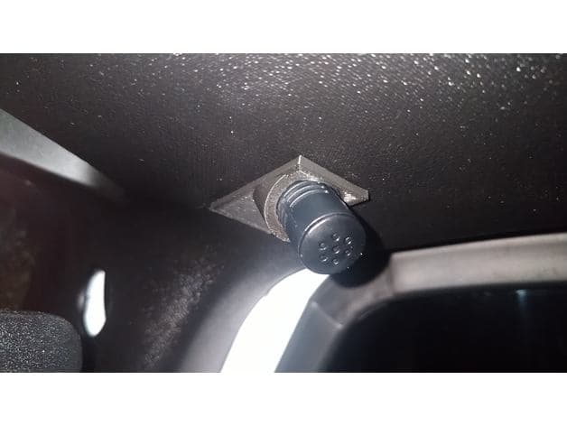 Jeep JK Wrangler hands free microphone holder (replaces stock UConnect Mic) - image 2 of 2