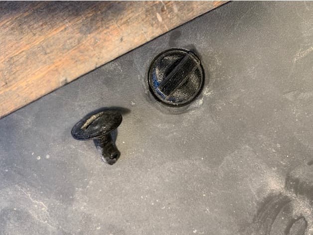 Tesla Model 3 Trailer Hitch Cover Fasteners (European Version) - image 5 of 6
