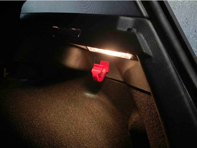 VW Golf MK7 Rear Trunk Cargo Hook - image 5 of 6