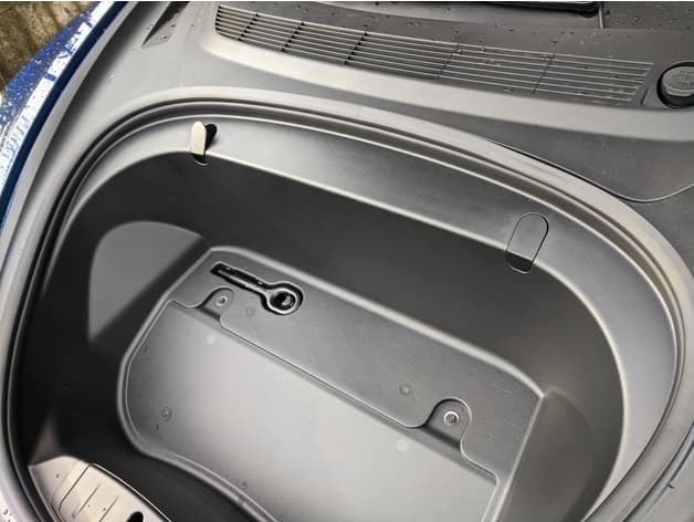 Tesla Model 3 Frunk Hooks with M3 hinge screws - image 2 of 6