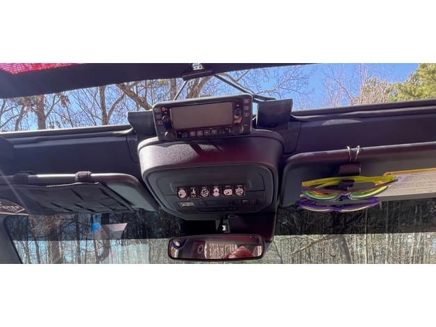 2021+ Bronco ICOM Head Unit Mount - image 6 of 6