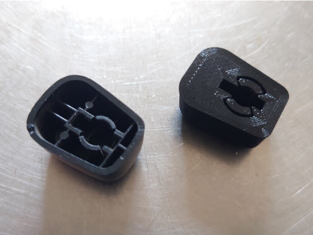 Saab electric power seat adjuster button switch knob cap for c900 900 OG NG 9000 9-5 - image 4 of 5