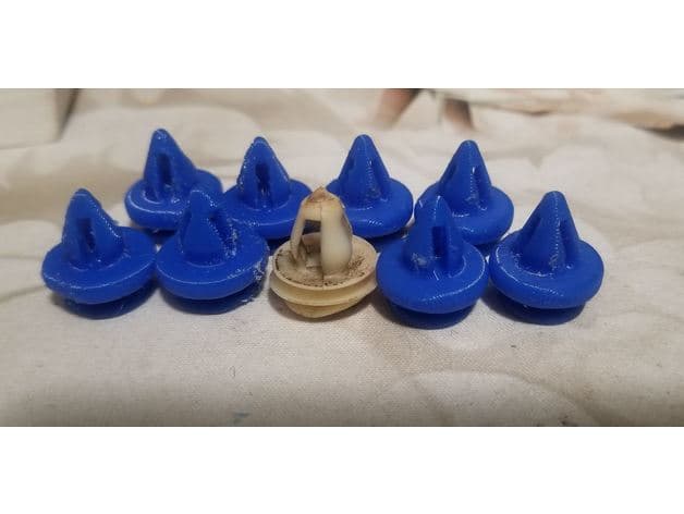 1989-1991 Honda Civic/CRX Door Panel Clips - image 2 of 5
