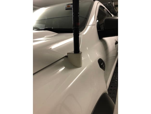Photo of GME Antenna Bracket Bumper / Support - Ford Ranger Raptor