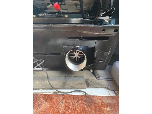 Ford Transit Seat Pedestal Adapter for Diesel Heater Vent - image 3 of 5