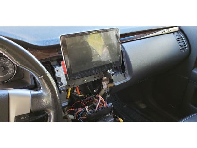 Ford Flex 2009 W/o nav Alpine Helo9 addapter - image 4 of 6