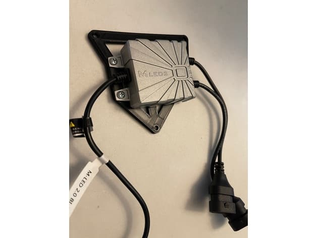 Morimoto mled 2.0 Driver mount for 01-05 Civic - image 3 of 5