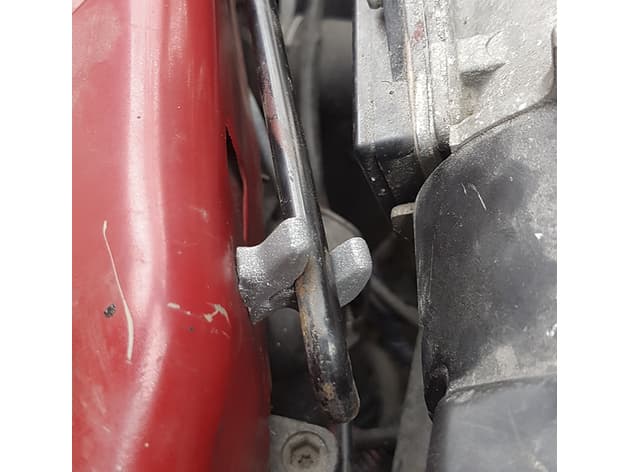 Ford bonnet prop clip for 7x7 mm hole (fits ford puma and more) - image 3 of 3