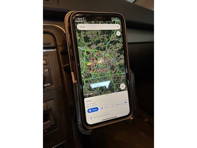 VW Audi FSE iPhone 11 Mount with Baseus 15w Qi Charger - image 4 of 6