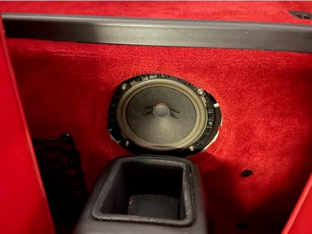 Photo of Subwoofer Mount Adapter Ring - Alfa Spider 916