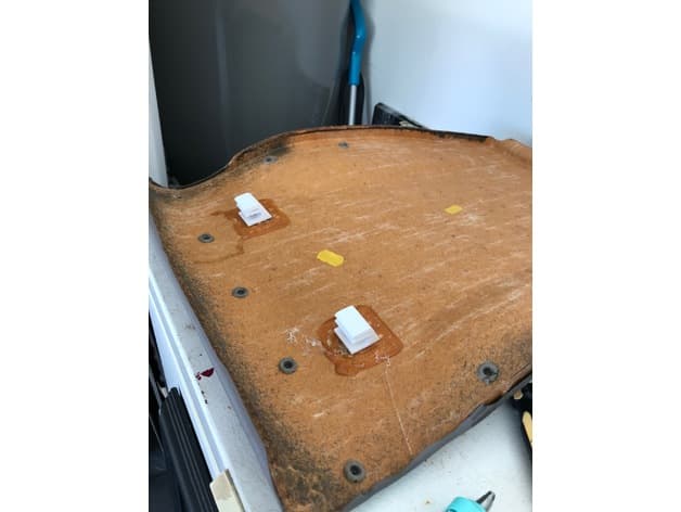 B5 Audi A4 Seat Back Clip - image 2 of 3
