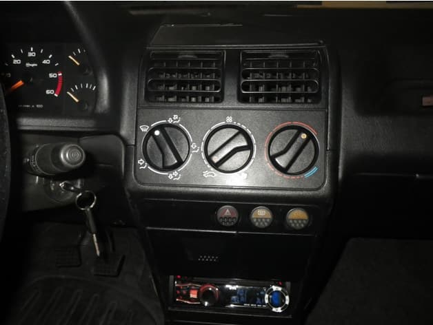 Peugeot 205 heater dial knob - image 1 of 6