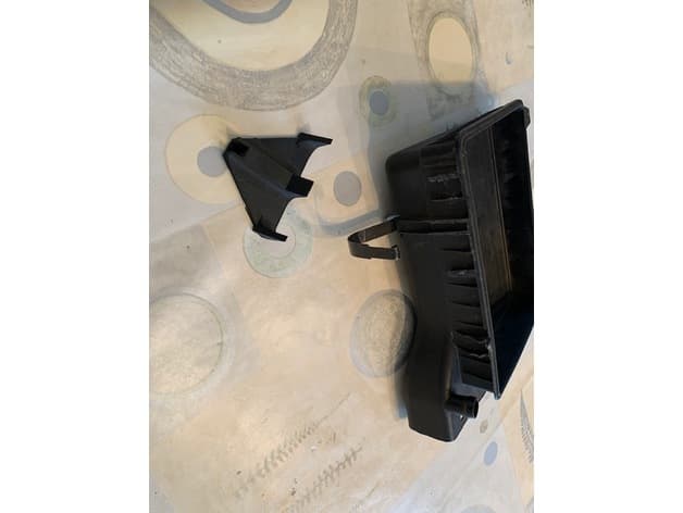 repair bracker for Porsche 944 Turbo air filter box - image 5 of 6