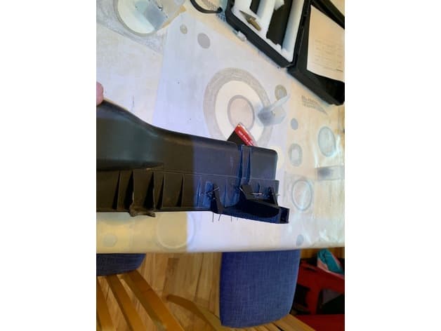 repair bracker for Porsche 944 Turbo air filter box - image 3 of 6