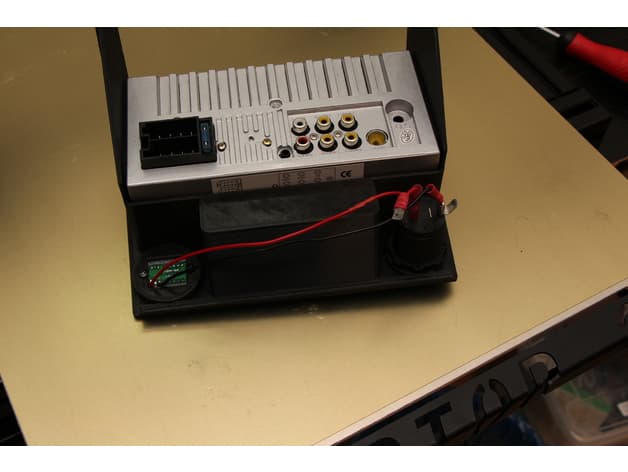 Volvo 940 2 DIN radio frame for radio 7018B - image 4 of 6