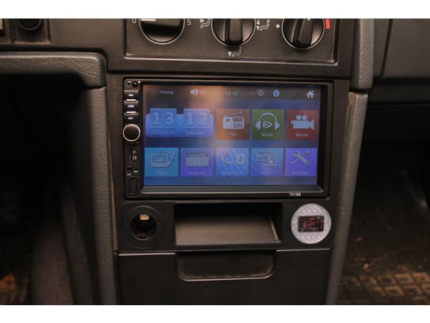 Volvo 940 2 DIN radio frame for radio 7018B - image 5 of 6