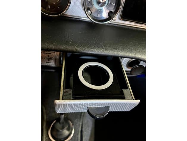 Volvo P1800 ashtray cellphone holder for SP connect - image 6 of 6