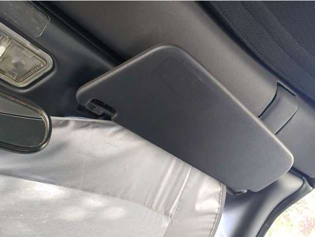 1998 Saab 900 sun visor clip - image 5 of 5