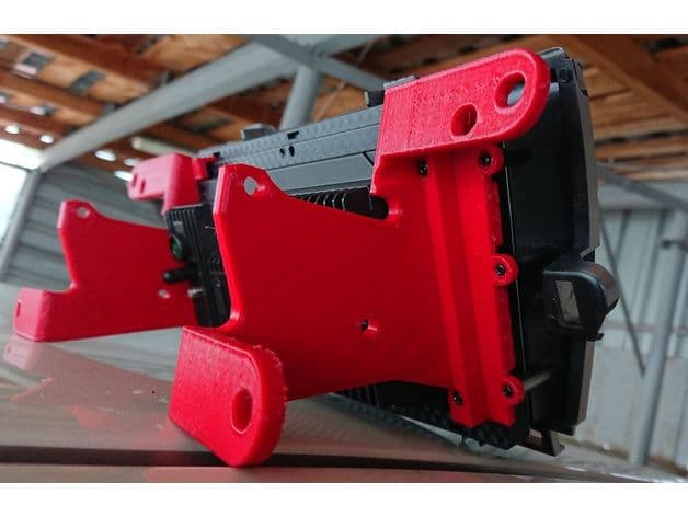Mounting for the TEYES/KINGBEATS head unit (for Toyota Prius ZVW30) - image 3 of 5