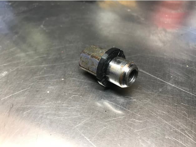 Triumph Spitfire wheel, lug-nut split-ring - image 2 of 4