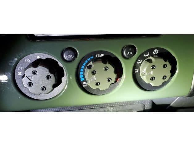 FJ Cruiser Climate Control Knobs - image 3 of 4