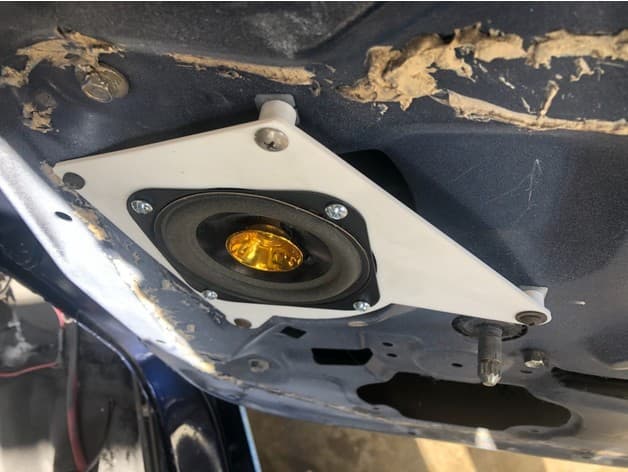 1979-1982 Honda Prelude Door Speaker Adapter - image 2 of 5