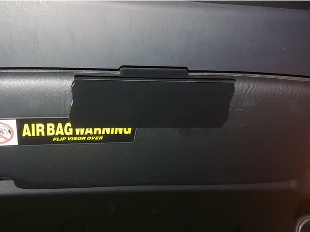 Car Visor Mount for Clip On Sunglasses - Honda S2000 - image 2 of 3