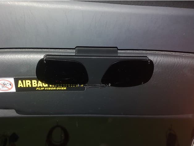 Car Visor Mount for Clip On Sunglasses - Honda S2000 - image 3 of 3