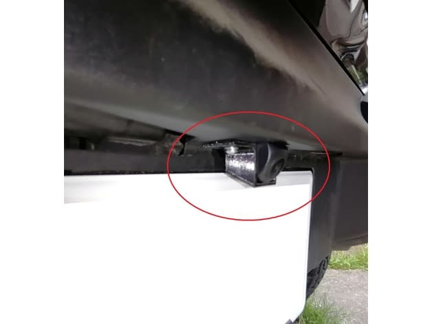 Photo of SUZUKI Jimny JB74W back camera bracket