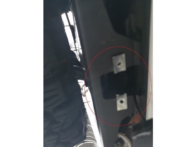 SUZUKI Jimny JB74W back camera bracket - image 3 of 5