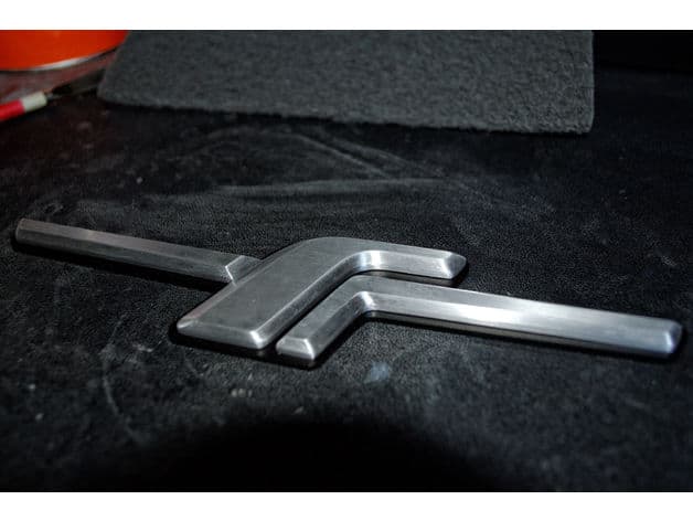 Subaru Forester JDM 'F' Grille Badge - image 2 of 5