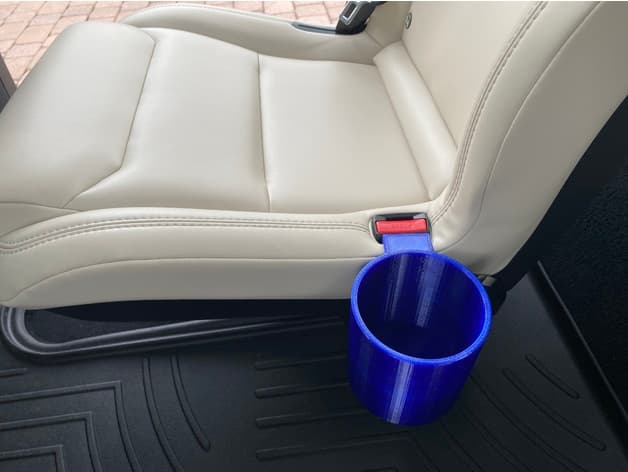 Hydroflask cup holder for Tesla Model X 6 seater seats - image 2 of 2