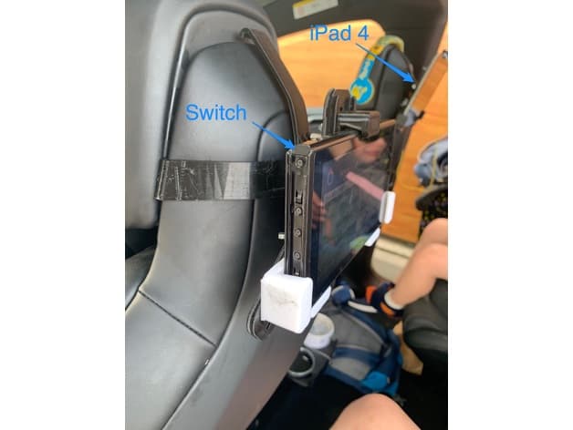 Tesla Headrest Mount for Tablet/Switch - image 6 of 6