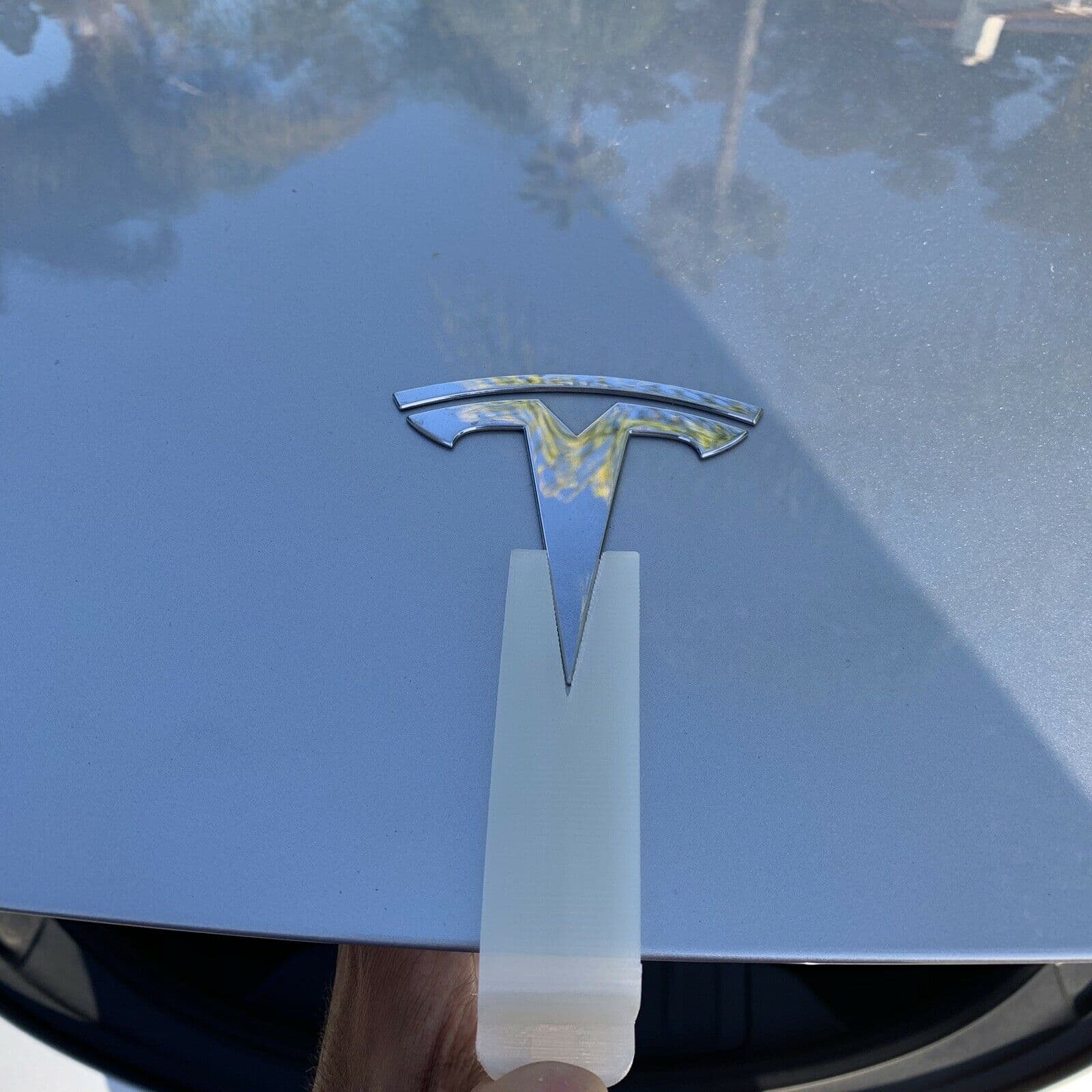 Tesla Model Y Front Badge Emblem Logo Alignment Template Tool Hood Frunk - image 3 of 5