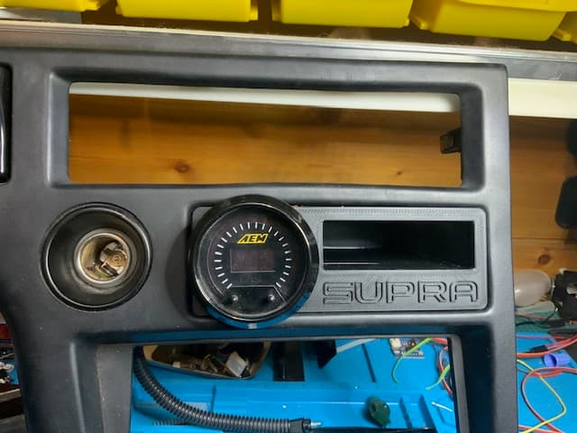 Toyota Supra MK3 Ashtray delete V2 (Gauge POD, pocket) - image 2 of 6