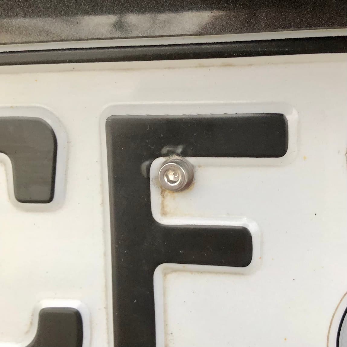 license plate holder for Jeep Compass (MY19) - image 5 of 6
