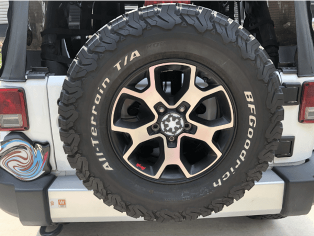 Star Wars Spare Tire Hub Cap for Jeep Wrangler - image 3 of 6