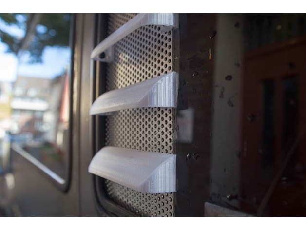 Window louvers for camper van - image 2 of 6