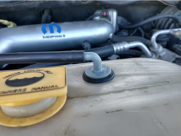 Coolant Reservoir Overflow for 2004 Dodge Ram 1500 5.7L - image 5 of 6