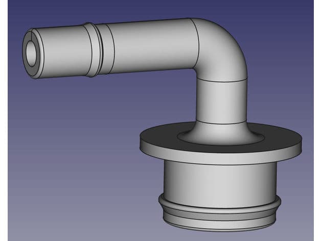 Coolant Reservoir Overflow for 2004 Dodge Ram 1500 5.7L - image 4 of 6