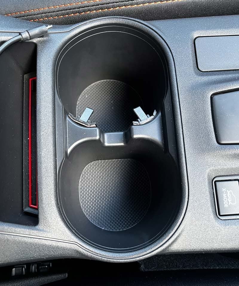 2022 SUBARU XV CROSSTREK cup holder mod - image 1 of 3