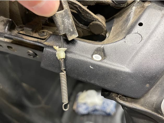 BMW Z3 Convertible Top Tension Rope Grommet (For P/N 54318400951) - image 2 of 3